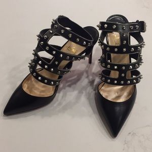 TChicaboum black/silver Christian Louboutin sz39.5